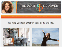 Tablet Screenshot of bodybeloved.com